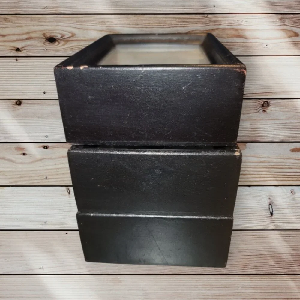 Set of 3 Vintage - IKEA Shadow Boxes w/ Keys HENJA Wall Mounted or Free-Standing
